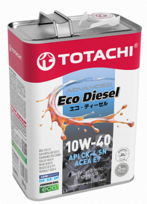 Eco Diesel Engine Oil CK-4/SN SAE 10W-40 4L