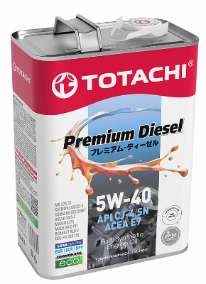 Premium Diesel  Fully Synthetic CJ-4/SN E9 5W-40 6L