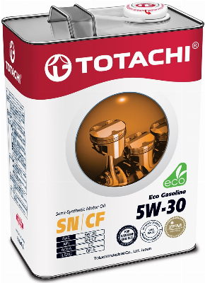 Eco Gasoline  Semi-Synthetic SN/CF 5W-30 4L