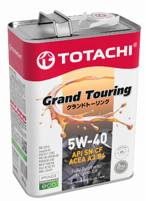 Grand Touring  Fully Synthetic SN/CF 5W-40 4L