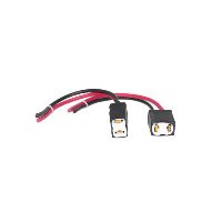 Клеммы для ламп H7 15см. с кабелем 2шт 4648