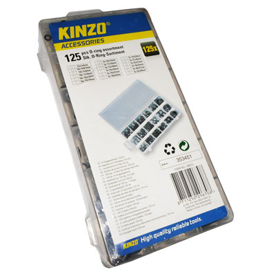 Резиновые кольца 125шт №29670