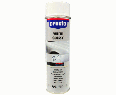 Краска Presto белый глянец 500ml (428962)