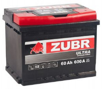 ZUBR Ultra 60 Ah R+