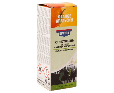 Очиститель кондиционера Presto Orangei150 ml (217876)