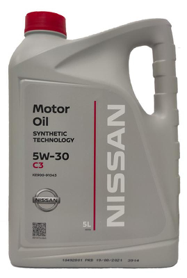 NISSAN 5W-30 SL/CF C3 5L