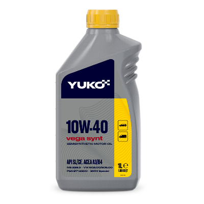 YUKO Вега Синт SL/CF 10W-40 1л п/эт
