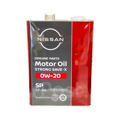 NISSAN SP STRONG SAVE X 0W-20 4L