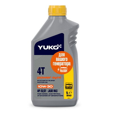 YUKO Пауэр Синт 4T 10W-30 1л п/эт