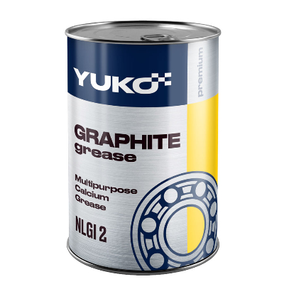 YUKO Графитная смазка 0,8 кг 1л ж/б