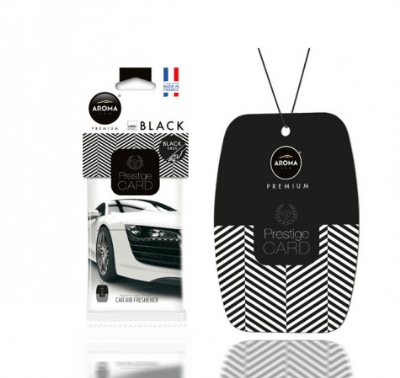Aroma car Prestige card (black) aроматизатор							