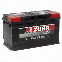 ZUBR Ultra 80 Ah R+