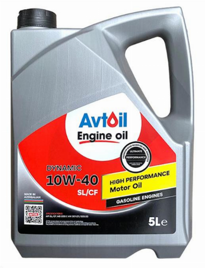Avtoil Dynamic 10W40 SL/CF 5л