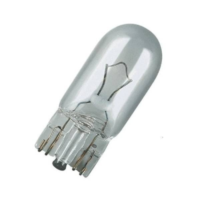 Лампа T10 W5W 12V W2*9.5D  без цокольна  1шт AM01483