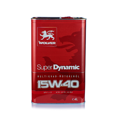 WOLVER Super Dynamic SL/CF 15W-40 4L ж/б