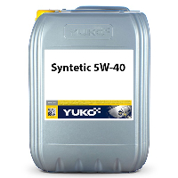 YUKO Синтетик SN/CF  A3/B4 5W-40  20л 