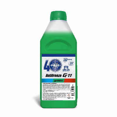 Антифриз Polus-40  1L зеленый G11 (0,850 кг)